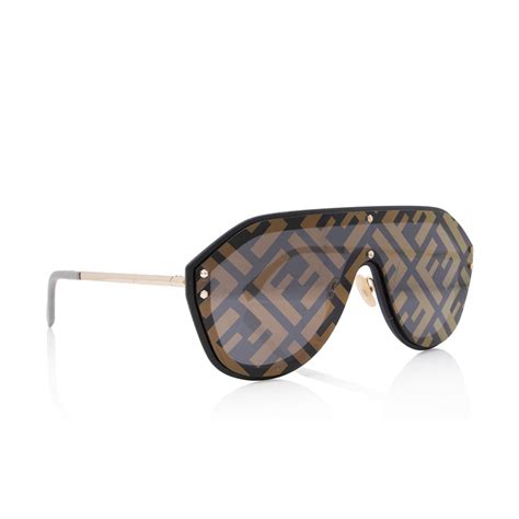 fendi shield sunglasses replica|Fendi FF Fabulous Shield Sunglasses (SHF.